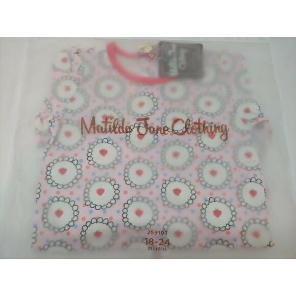 NEW  Matilda Jane By Heart Pink BodySuit Long Sleeve Shirt Size 3-6 months - Picture 6 of 6